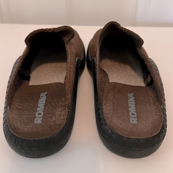 Romika Mokasso 102 Indoor/Outdoor Brown Slipper Women’s EU 40 - Picture 6 of 11